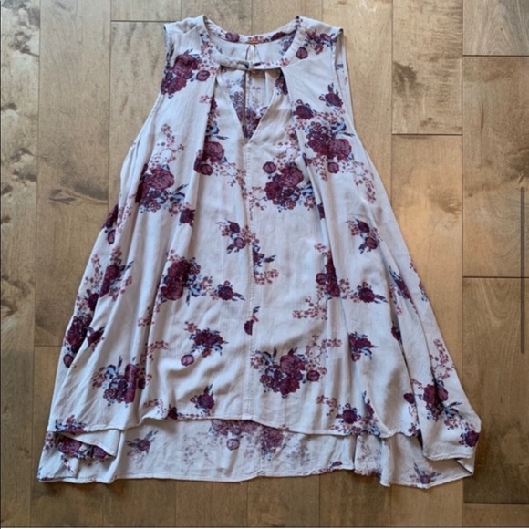 Free People Tree Swing Floral Tunic Dress - Picture 2 of 6